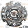 BEHR HELLA SERVICE 8MV 376 758-751 Clutch, radiator fan